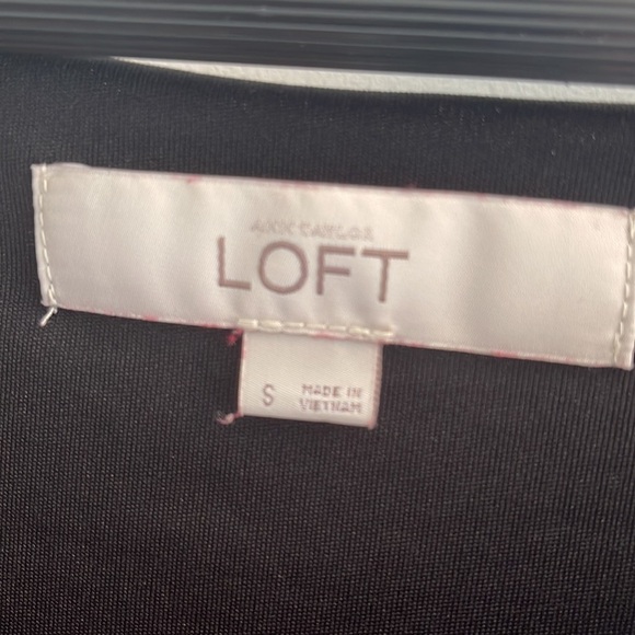 Loft by Ann Taylor women’s black sleeveless dress - Picture 3 of 7